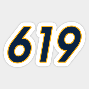 San Diego LYFE the 619!!! Sticker